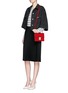 Figure View - Click To Enlarge - MICHAEL KORS - 'Sloan' large calf leather crossbody bag