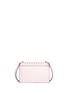 Back View - Click To Enlarge - MICHAEL KORS - 'Sloan' small floral perforated leather crossbody
