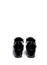 Back View - Click To Enlarge - STUART WEITZMAN - 'BMOC' kiltie flap patent leather platform loafers