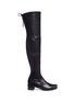 Main View - Click To Enlarge - STUART WEITZMAN - 'Midland' stretch leather thigh high boots