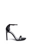 Main View - Click To Enlarge - STUART WEITZMAN - 'Nudist Song' crack effect leather sandals