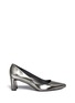 Main View - Click To Enlarge - STUART WEITZMAN - 'First Class' patent leather pumps