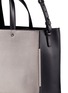 Detail View - Click To Enlarge - STUART WEITZMAN - 'Cheltote' metallic leather tote bag