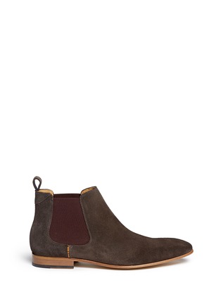 Main View - Click To Enlarge - PAUL SMITH - 'Falconer' suede Chelsea boots