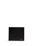 Main View - Click To Enlarge - PAUL SMITH - Stripe print interior leather bifold wallet