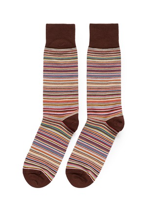 Main View - Click To Enlarge - PAUL SMITH - Multi stripe socks