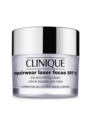 Main View - Click To Enlarge - CLINIQUE - Repairwear Laser Focus SPF 15 Line Smoothing Cream 50ml - 3 & 4