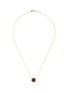 Main View - Click To Enlarge - MONIQUE PÉAN - Diamond slice 18k recycled rose gold pendant necklace