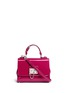 Main View - Click To Enlarge - - - 'Miss Monica' patent leather crossbody bag
