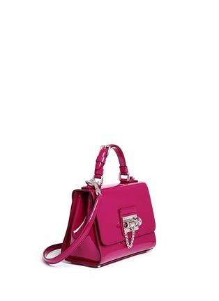 Figure View - Click To Enlarge - - - 'Miss Monica' patent leather crossbody bag