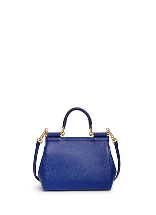 Back View - Click To Enlarge - - - 'Miss Sicily' mini leather satchel