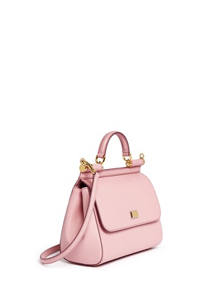 Figure View - Click To Enlarge - - - 'Miss Sicily' medium leather satchel