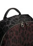 Detail View - Click To Enlarge - - - Leopard print nylon backpack