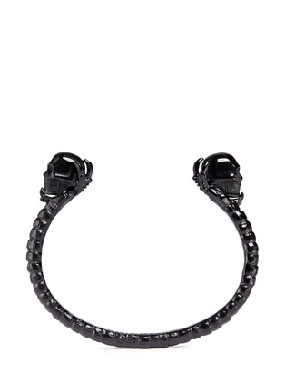 Main View - Click To Enlarge - ALEXANDER MCQUEEN - Claw and skull cuff
