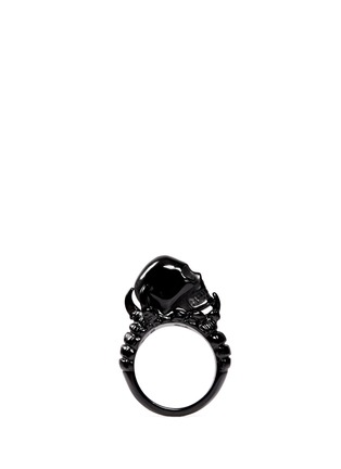 Main View - Click To Enlarge - ALEXANDER MCQUEEN - Claw and skull ring