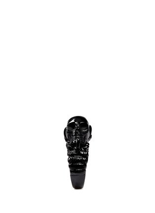 Figure View - Click To Enlarge - ALEXANDER MCQUEEN - Claw and skull ring