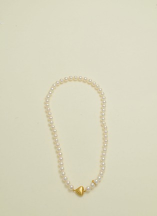 Main View - Click To Enlarge - TASAKI - 22k yellow gold Akoya Pearls necklace TASAKI