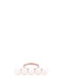 Main View - Click To Enlarge - TASAKI - 'Balance Signature' Akoya pearl 18k rose gold ring