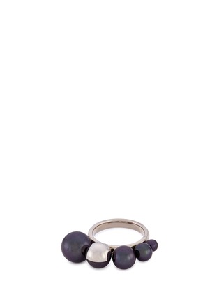 Main View - Click To Enlarge - TASAKI - 'Shell' freshwater pearl 18k white gold ring