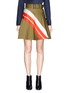 Main View - Click To Enlarge - PREEN BY THORNTON BREGAZZI - 'Grove' stripe cotton twill A-line skirt
