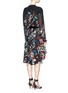 Back View - Click To Enlarge - PREEN BY THORNTON BREGAZZI - 'Albermarle' floral print silk georgette dress