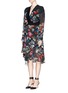Figure View - Click To Enlarge - PREEN BY THORNTON BREGAZZI - 'Albermarle' floral print silk georgette dress