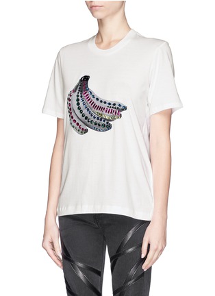 Front View - Click To Enlarge - MARKUS LUPFER - 'Jewel Banana' Alex T-shirt