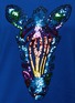 Detail View - Click To Enlarge - MARKUS LUPFER - 'Rainbow Zebra' sequin Joey sweater