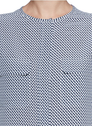 Detail View - Click To Enlarge - EQUIPMENT - 'Lynn' geometric print collarless shirt