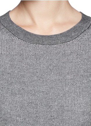 Detail View - Click To Enlarge - RAG & BONE - 'Brenda' textured jersey sweatshirt