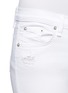 Detail View - Click To Enlarge - RAG & BONE - 'Zipper Capri' distressed jeans
