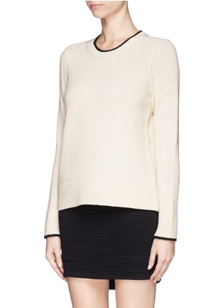 Front View - Click To Enlarge - RAG & BONE - 'Annette' rib knit sweater