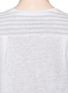 Detail View - Click To Enlarge - RAG & BONE - 'Robin' stripe cotton-linen T-shirt