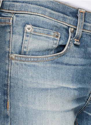 Detail View - Click To Enlarge - RAG & BONE - 'Surf' cotton blend slim jeans