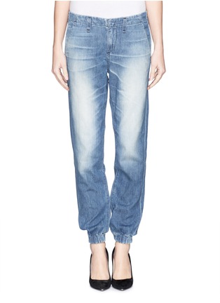 Main View - Click To Enlarge - RAG & BONE - 'The Pajama' washed cotton jeans