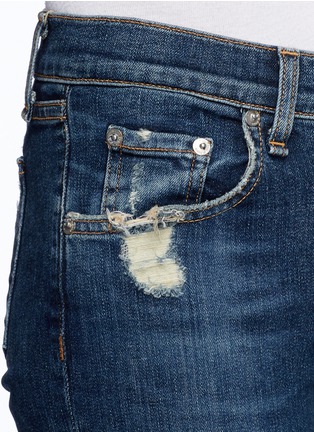 Detail View - Click To Enlarge - RAG & BONE - 'Skinny' slim fit jeans