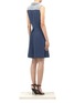 Back View - Click To Enlarge - RAG & BONE - 'Arsenal' embroidered-trim dress