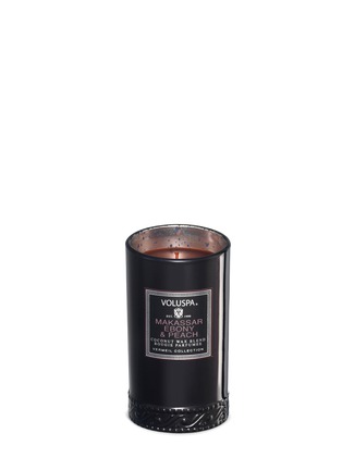 Main View - Click To Enlarge - VOLUSPA - Makassar ebony and peach tall scented candle