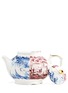 Detail View - Click To Enlarge - SELETTI - Hybrid Smeraldina porcelain teapot