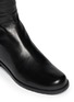 Detail View - Click To Enlarge - STUART WEITZMAN - '5050' elastic-back leather boots