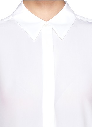 Detail View - Click To Enlarge - EQUIPMENT - Brennan silk tunic shirt