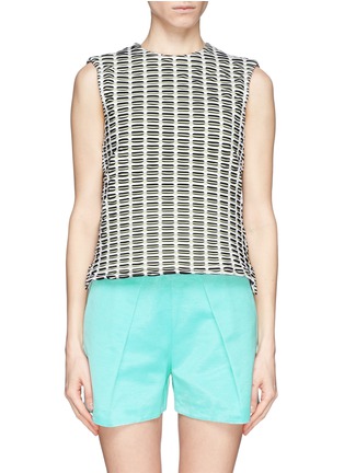 Main View - Click To Enlarge - OPENING CEREMONY - Wavy stretch tank top