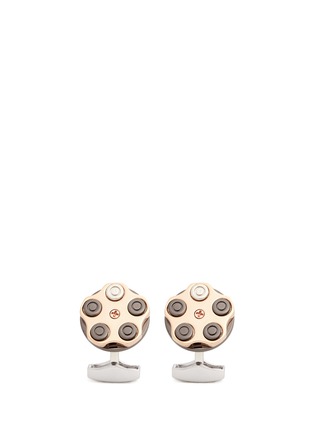 Main View - Click To Enlarge - TATEOSSIAN - Russian Roulette cufflinks