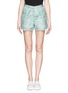 Main View - Click To Enlarge - MSGM - Floral brocade shorts