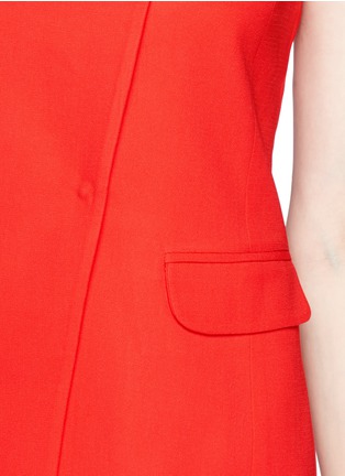 Detail View - Click To Enlarge - OPENING CEREMONY - Wrap-front layered sleeveless dress