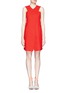 Main View - Click To Enlarge - OPENING CEREMONY - Wrap-front layered sleeveless dress