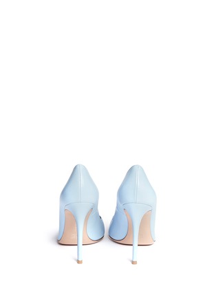 Back View - Click To Enlarge - GIANVITO ROSSI - Point toe leather pumps