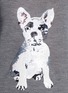 Detail View - Click To Enlarge - MARKUS LUPFER - Natalie sequin French bulldog sweater
