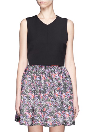 Main View - Click To Enlarge - MSGM - Stretch cropped top
