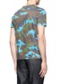 Back View - Click To Enlarge - VALENTINO GARAVANI - Camouflage print cotton T-shirt